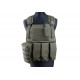 GFC TACTICAL - Gilet Tactique type MBSS - OD