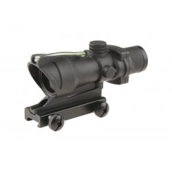 THETA OPTICS - ACOG 4X32 avec fibre verte - NOIR