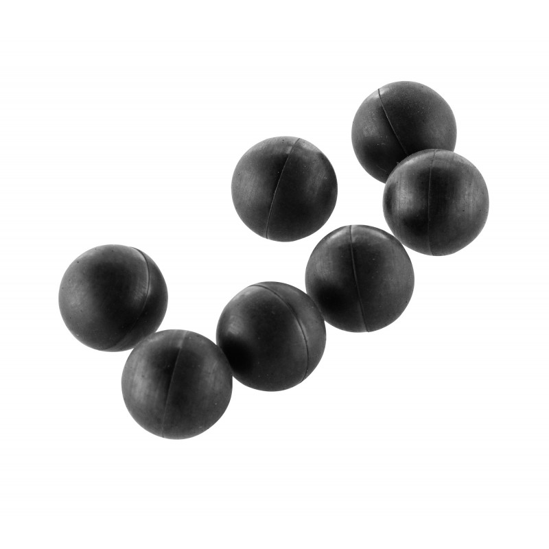 RUBBER BALLS x100 billes calibre 50 en caoutchouc Heritage Airsoft