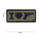 101 INC - Patch 3D PVC - I LOVE MY SIDEARM - OD