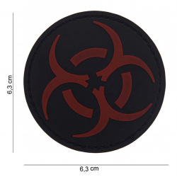 101 INC - Patch 3D PVC - RESIDENT EVIL - ROUGE