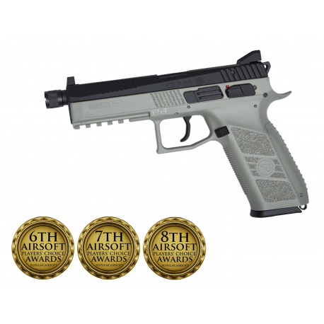 ASG - CZ P-09 DUTY culasse métal avec mallette GBB gaz - 0,7 joule - DARK EARTH