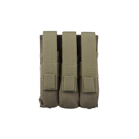 GFC TACTICAL - Triple Poches chargeurs MP5 - OD