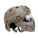 Masque + casque complet noir - DELTA TACTICS