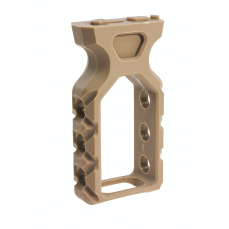 JJ AIRSOFT - Poignée GRIP Paracord pour rail KEYMOD ou M-LOCK - TAN