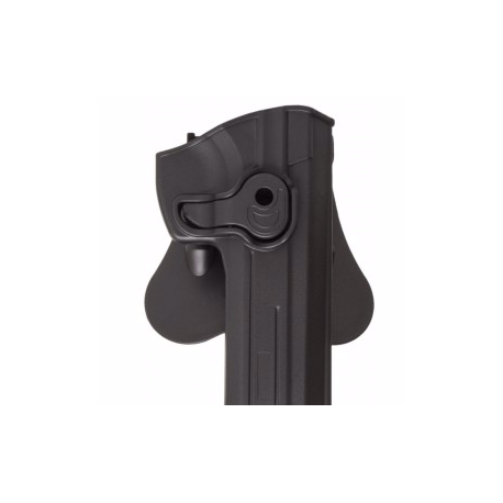 ASG - Holster DROITIER pour SP-01 SHADOW/CZ75 COMPACT - NOIR