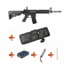 SPECNA ARMS - Pack M4 RRA SA-C03 CORE noir + Batterie + Chargeur de batterie + Ressort M90 + Housse