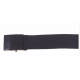 MFH - Ceinture large Noire boucle noire