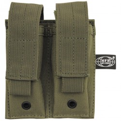 Porte chargeur double MOLLE M4 M16 olive MFH