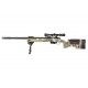 SPECNA ARMS - Pack Sniper SA-S03 CORE noir avec lunette 3-9x40 + bipied+ 2 chargeurs sup