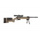 SPECNA ARMS - Pack Sniper SA-S03 CORE Tan avec lunette 3-9x40 + bipied + 2 chargeurs sup