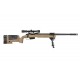 SPECNA ARMS - Pack Sniper SA-S03 CORE Tan avec lunette 3-9x40 + bipied + 2 chargeurs sup