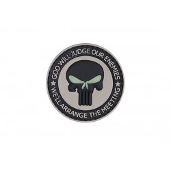GFC TACTICAL - Patch PVC "God Will Judge Our Enemies" 