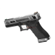 WE - Pistolet Airsoft S18 G-FORCE T7 GBB Gaz - ARGENT/ARGENT/NOIR