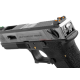 WE - Pistolet Airsoft S18 G-FORCE T7 GBB Gaz - ARGENT/ARGENT/NOIR