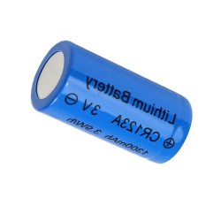 Pile (X1) rechargeable 2000 mAh CR123A 3,7V