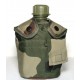 Water bottle with cup, pouch CE camo