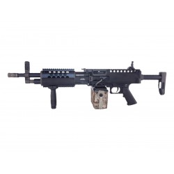 CLASSIC ARMY - Réplique Airsoft LMG Light Machine Gun Full Métal AEG 1.1J