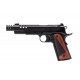 Hi-capa 4.3 Tan/noir Blowback gaz avec point rouge - VORSK