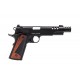 Hi-capa 4.3 Tan/noir Blowback gaz avec point rouge - VORSK