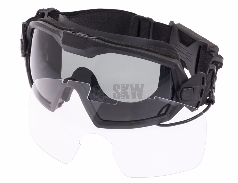 FMA LPG01BK12-2R Adjustable Regulator Glasses Fan Goggle Anti-fog Dust Airsoft