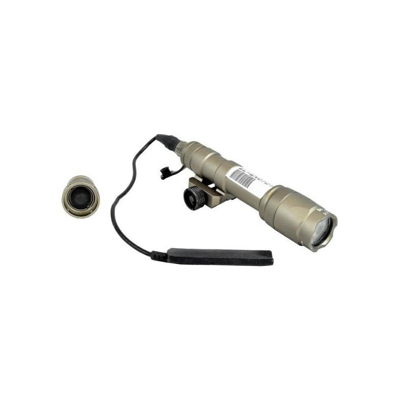 NIGHT EVOLUTION - Mini Lampe M300AA + support + Contacteur Déporté - NOIR -  Heritage Airsoft