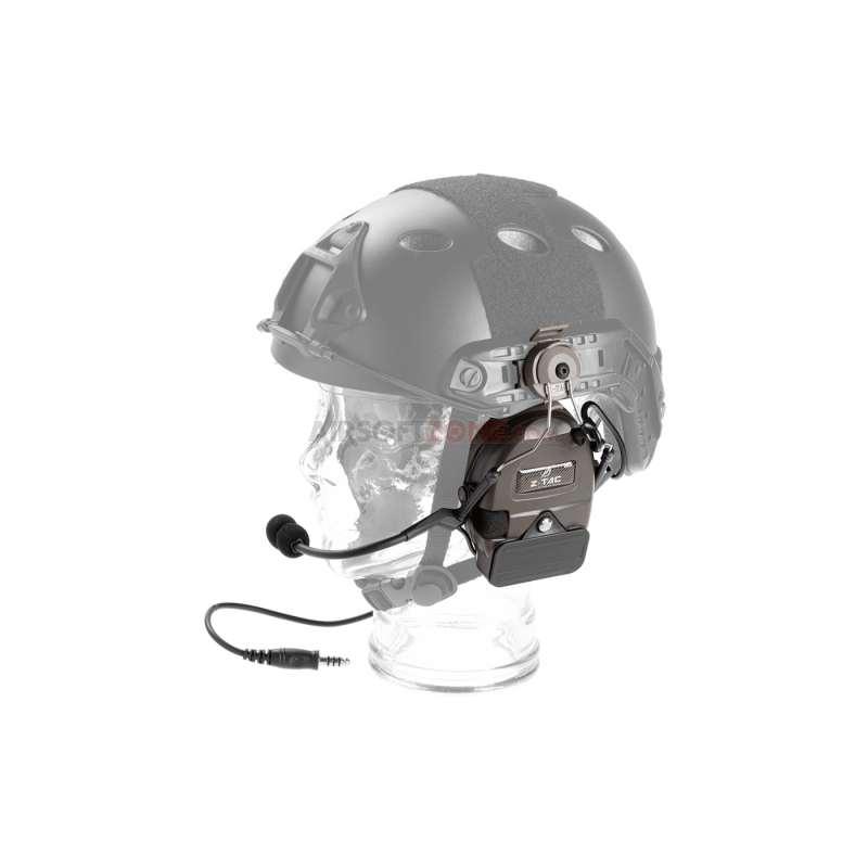 Z-TACTICAL - Casque micro antibruit Z Comtac II - FG - Heritage Airsoft