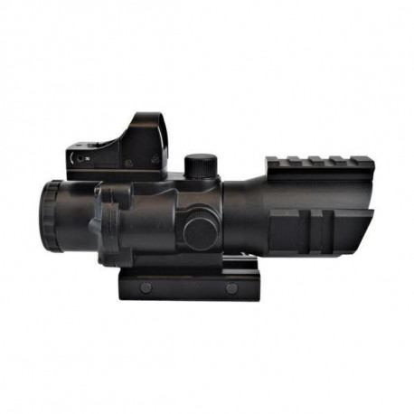 JS-TACTICAL - ACOG 4X32 + Viseur - NOIR