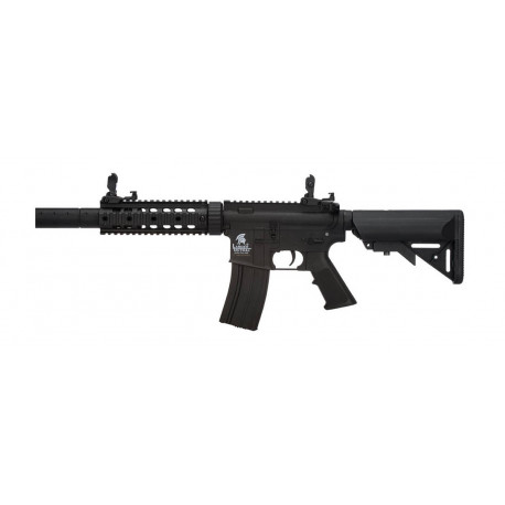 LANCER TACTICAL - Pack réplique airsoft AEG LT-15 GEN2 M4 SD - NOIR