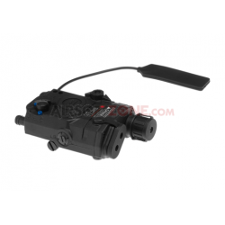 Boitier PEQ LA-5 UHP Noir Laser IR/rouge et lampe Element