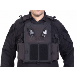 DELTA TACTICS - Gilet tactique/plate carrier FORCE MK2 - NOIR