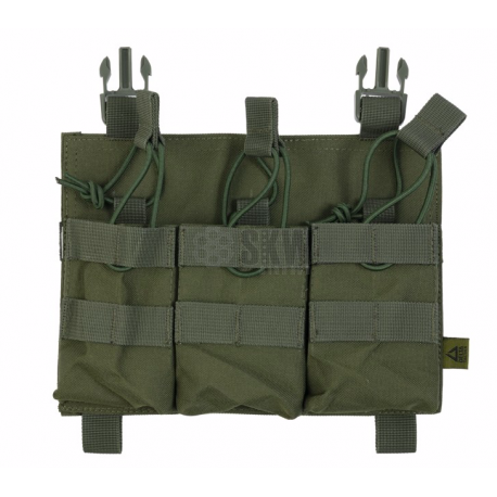 DELTA TACTICS - Triple Poches MK1 pour chargeur M4/AK/G36 - MULTICAM