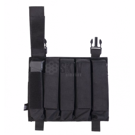 GFC - Triple Poches pour chargeur M4/AK/G36 - NOIR - Heritage Airsoft