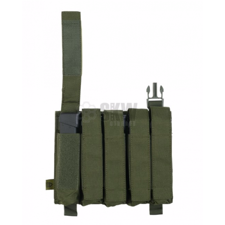 DELTA TACTICS - Poches MK2 FORCE pour chargeur SMG 9MM - Multicam