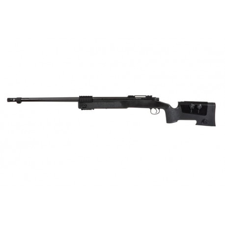 WELL - Sniper MB16D avec lunette de visée et bipied - NOIR WELL - Sniper MB16D avec lunette de visée et bipied - NOIR