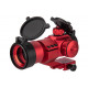 LANCER TACTICAL - Viseur point rouge/vert avec montage Cantilever - ROUGE