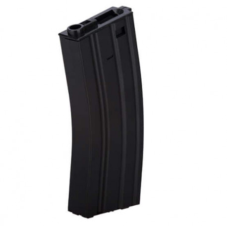 LANCER TACTICAL - Chargeur Hi-cap métal pour M4/M16 - 300 billes - NOIR LANCER TACTICAL - Chargeur Hi-cap métal pour M4/M16 - 300 billes - NOIR