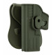 BO MANUFACTURE - Holster QUICK RELEASE pour G17 - GAUCHER - OD
