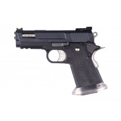 WE - Réplique Pistolet Airsoft Hi-capa 3.8 FORCE GBB gaz - 1 joule - NOIR