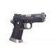 WE - Réplique Pistolet Airsoft Hi-capa 3.8 FORCE Brontosaurus GBB gaz - 1 joule - NOIR