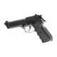 LS - Pack Réplique Pistolet Airsoft M9A GBB Gaz + billes + gaz + mallette