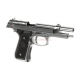 LS - Réplique Pistolet Airsoft M9 GBB Gaz 1 Joule - SILVER