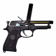CYMA - Pistolet Airsoft AEP CM126 avec batterie lipo et mosfet - TAN