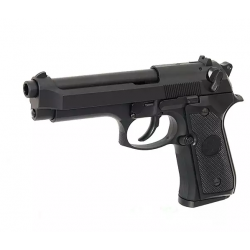 LS - Réplique Pistolet Airsoft M9 GBB Gaz 1 Joule - Noir