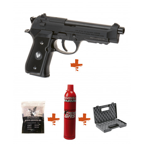 HFC - Réplique Pistolet Airsoft M9 A1 GBB Gaz