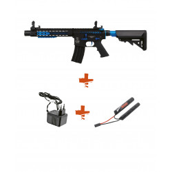 COLT - Pack M4 Full metal avec mosfet - Blast Blue Fox Ed