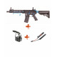 Colt M4 Hornet Blue Fox Ed Full metal avec mosfet - COLT