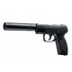 LS - Réplique Pistolet Airsoft M9 VERTEC GBB Gaz 1 Joule - Noir