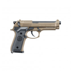 Réplique Pistolet airsoft Beretta M92 Full métal GBB Gaz - TAN