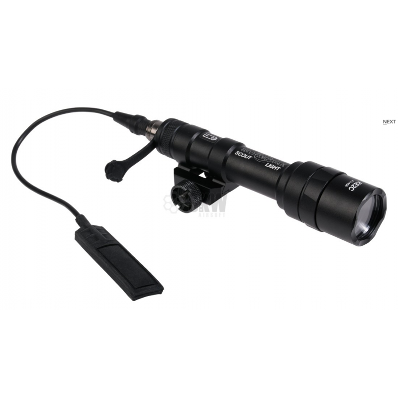 NIGHT EVOLUTION - Lampe 500 Lumens EX356 + Contacteur Déporté - NOIR -  Heritage Airsoft